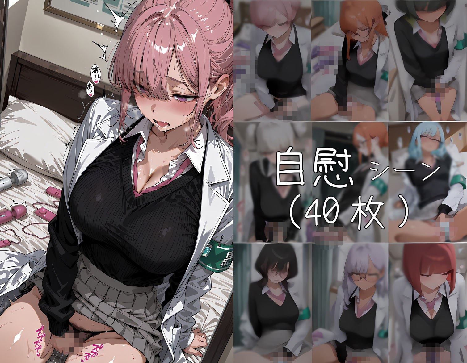おじさん教員に種付けされる保健委員 - サンプル画像 5
