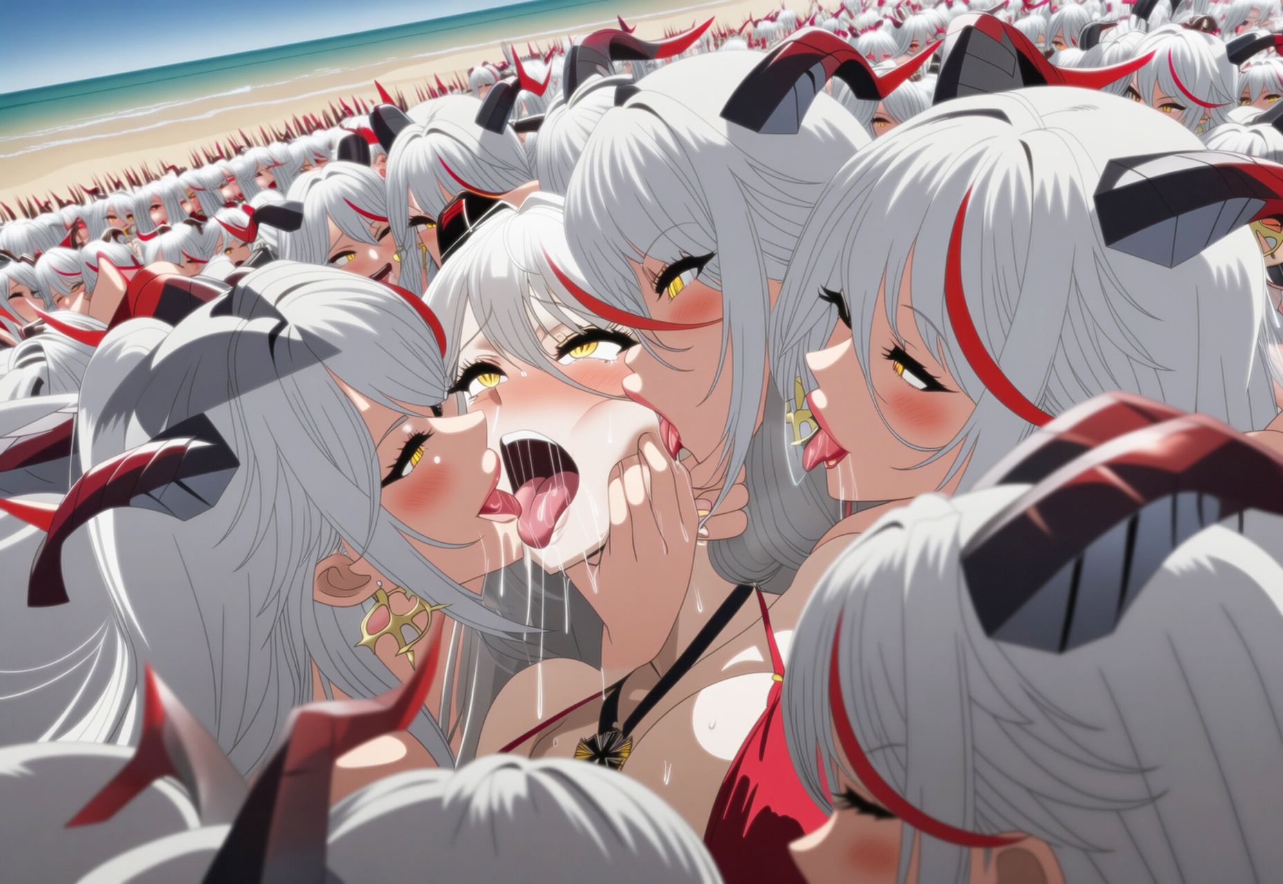 自分同士でエッチしまくり！嫁分身画像まとめ202605 Part1 - サンプル画像 6