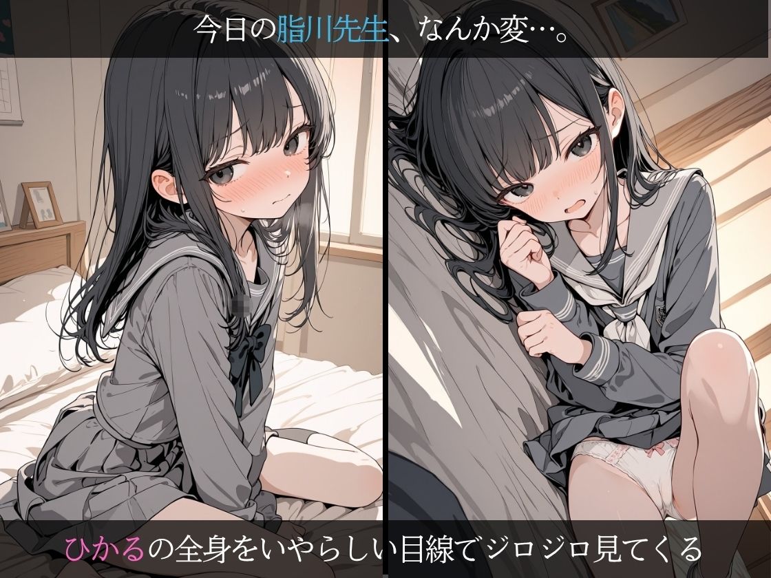 キモデブ家庭教師の秘密の孕ませ指導 - サンプル画像 2