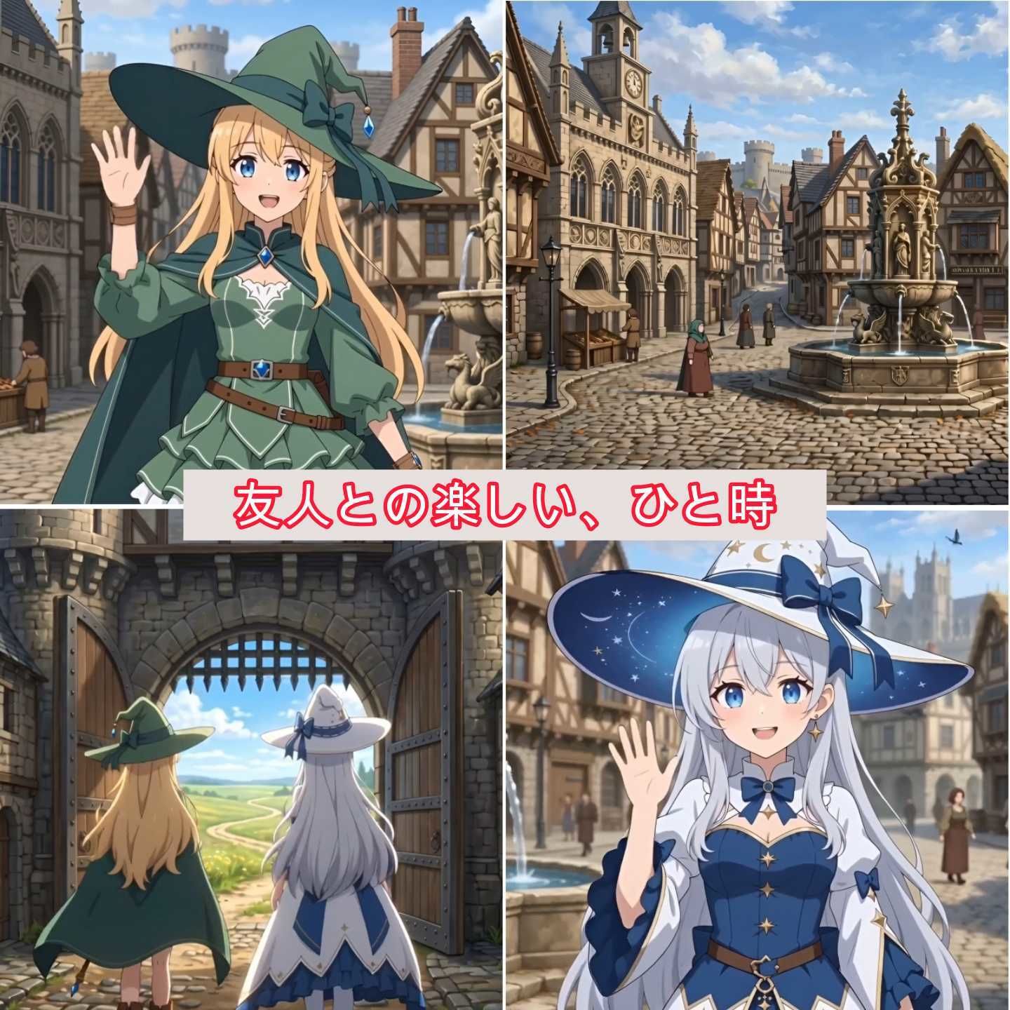 開脚尻ーズ陸（星の魔女編） - サンプル画像 3