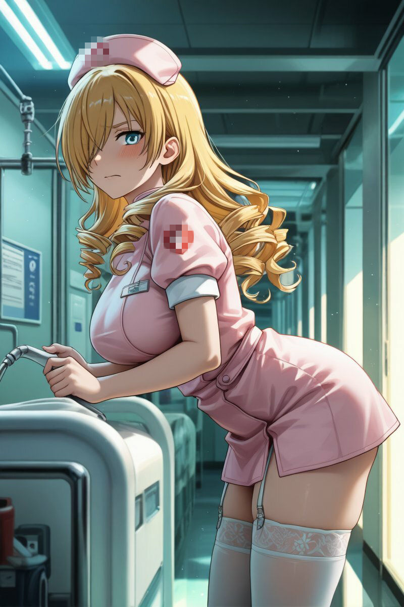 オ◯アナ、オ◯ソラがナース姿でセックスする【CG204枚】 - サンプル画像 1