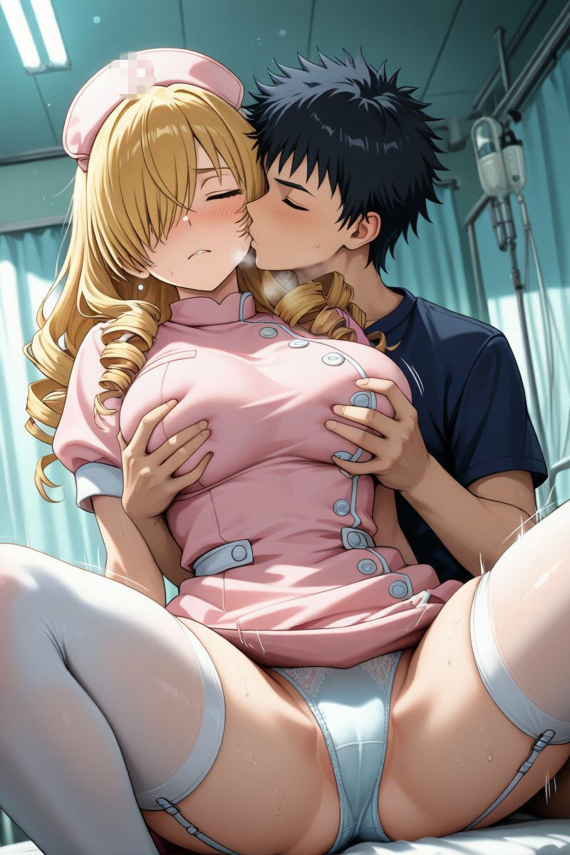 オ◯アナ、オ◯ソラがナース姿でセックスする【CG204枚】 - サンプル画像 2