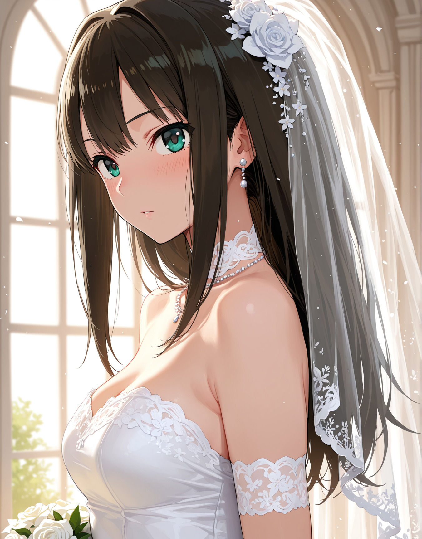 純白の花嫁たち（デレマス） - サンプル画像 1