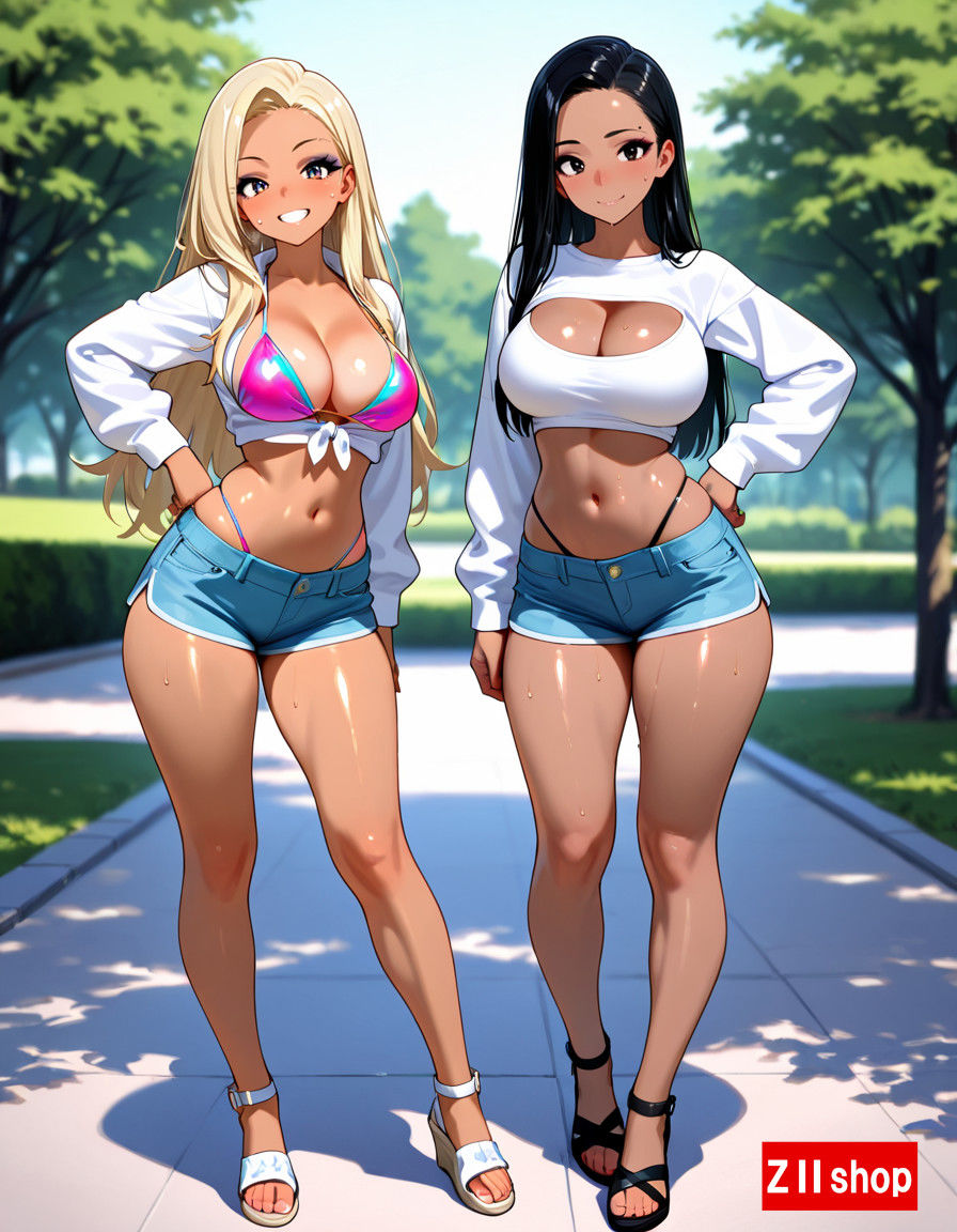 【200枚】むちむちエロ フレッシュ ギャル のグラビア写真集！！ - サンプル画像 4