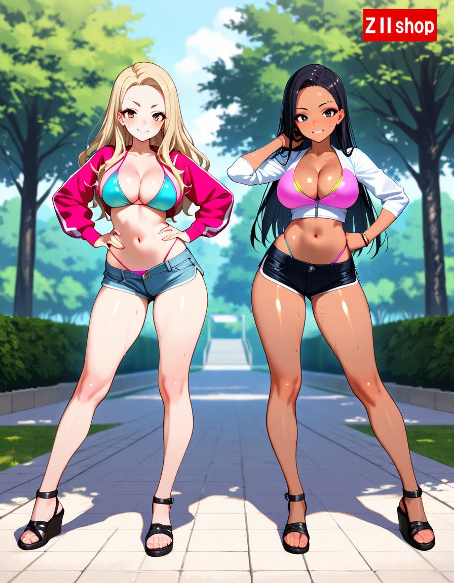 【200枚】むちむちエロ フレッシュ ギャル のグラビア写真集！！ - サンプル画像 5