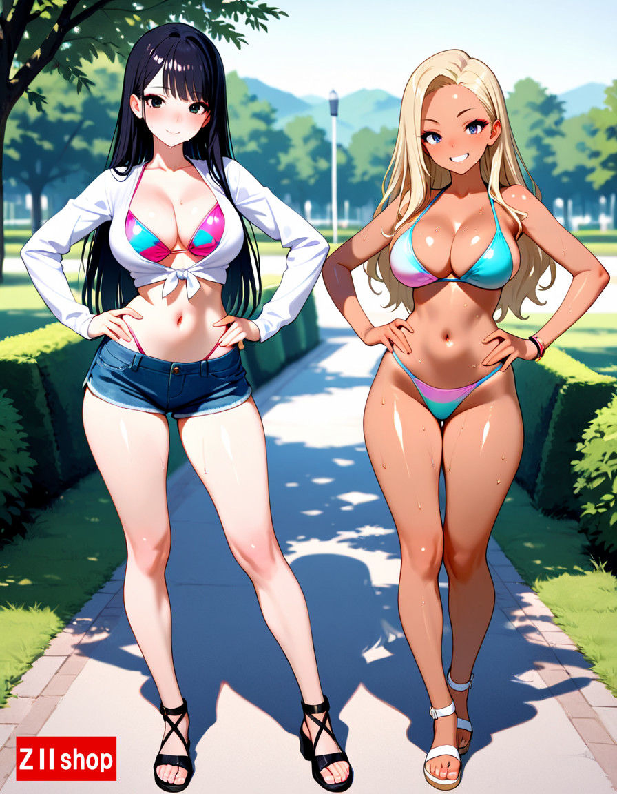 【200枚】むちむちエロ フレッシュ ギャル のグラビア写真集！！ - サンプル画像 6