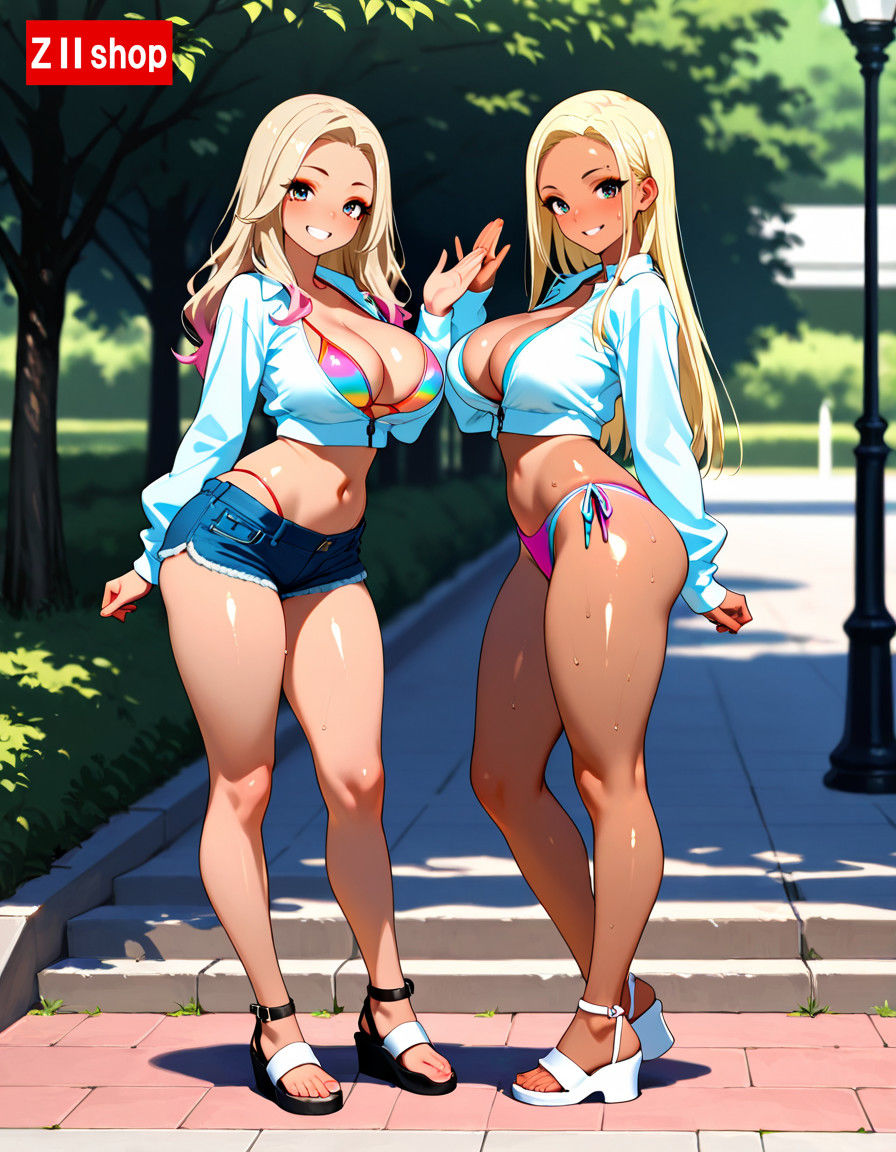 【200枚】むちむちエロ フレッシュ ギャル のグラビア写真集！！ - サンプル画像 7