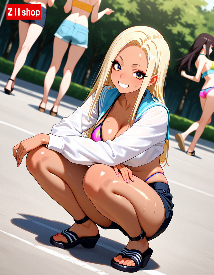 【200枚】むちむちエロ フレッシュ ギャル のグラビア写真集！！ - サンプル画像 10