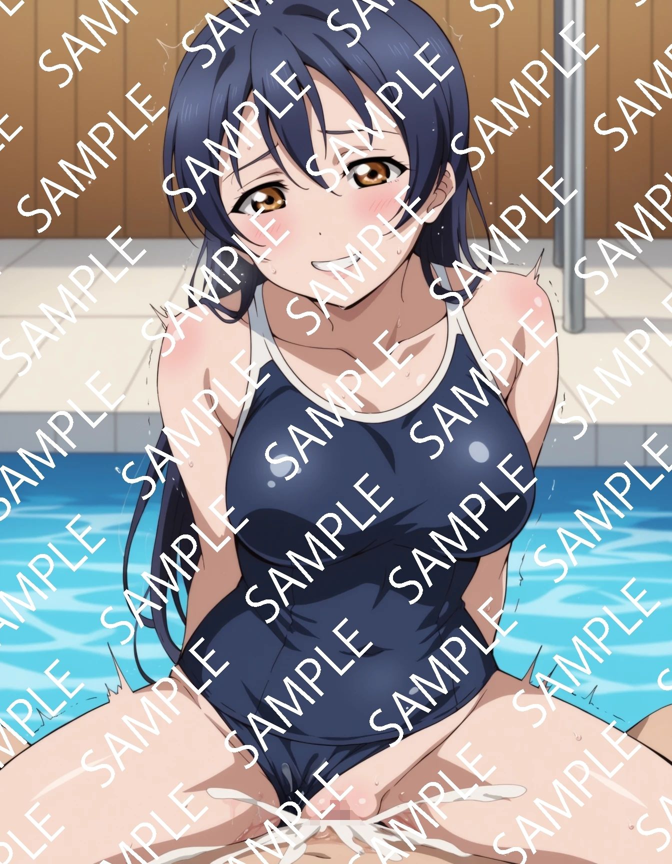 海未コスプレ騎乗位集 - サンプル画像 8