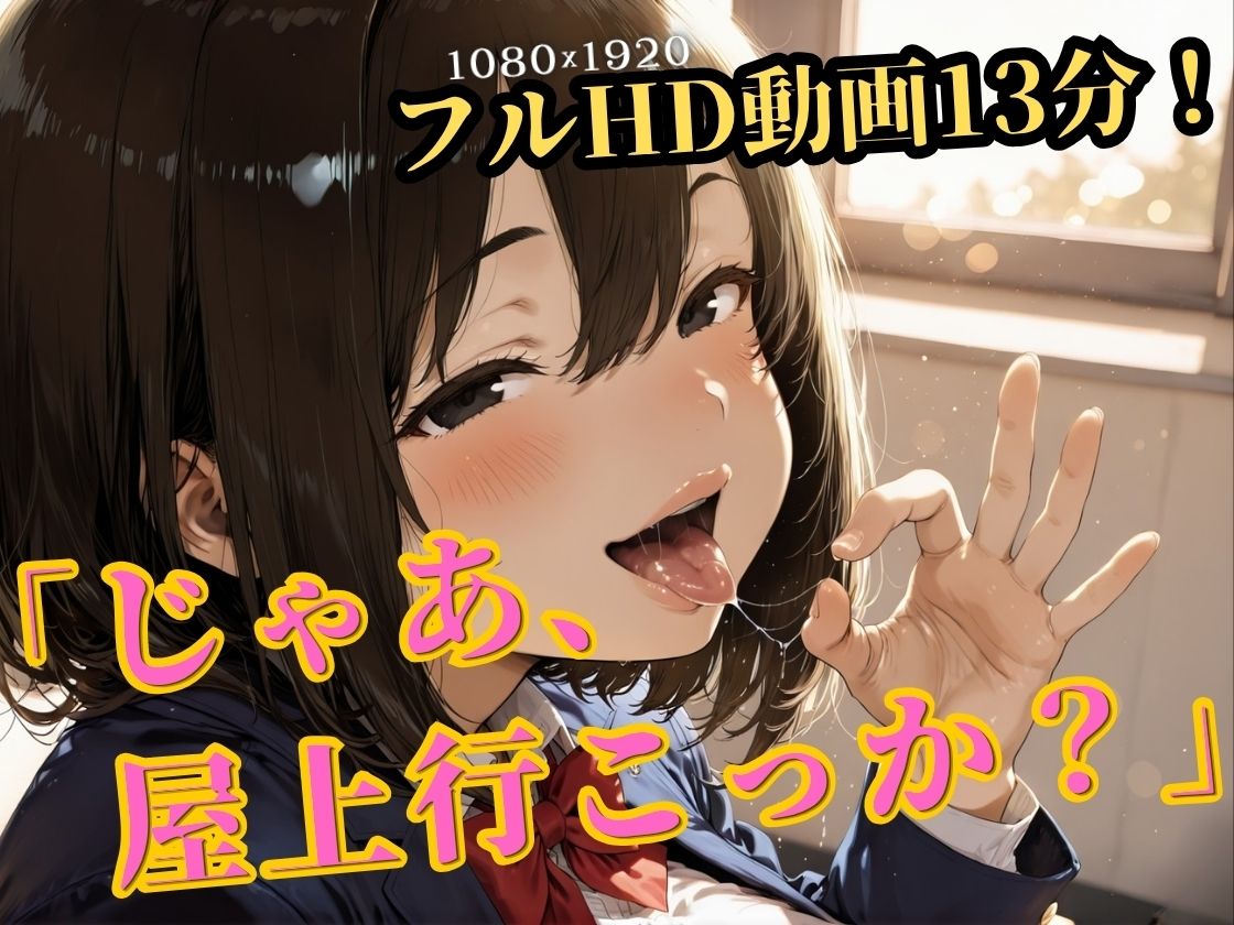 屋上の天使 〜ぽっちゃりクラスメイトの森下さんはオネガイしたらヤラせてくれるらしい〜 - サンプル画像 3