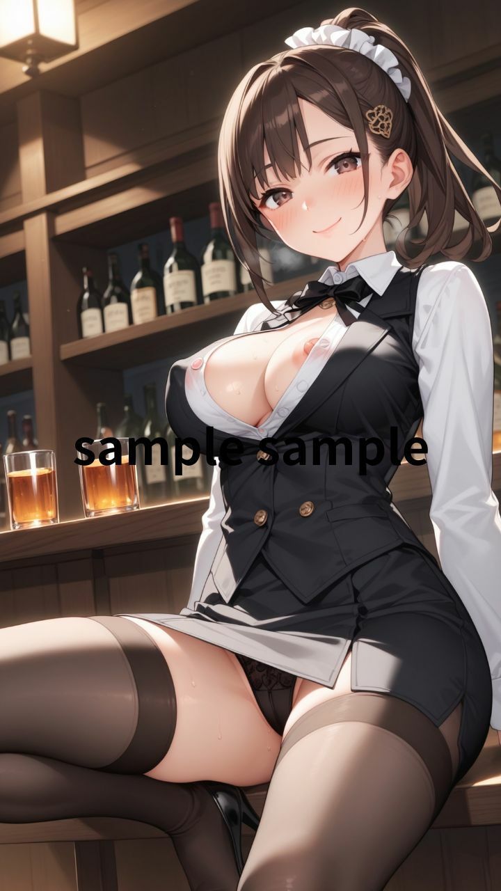 催●快楽バー〜美女はザーメンおねだり放題〜 - サンプル画像 1