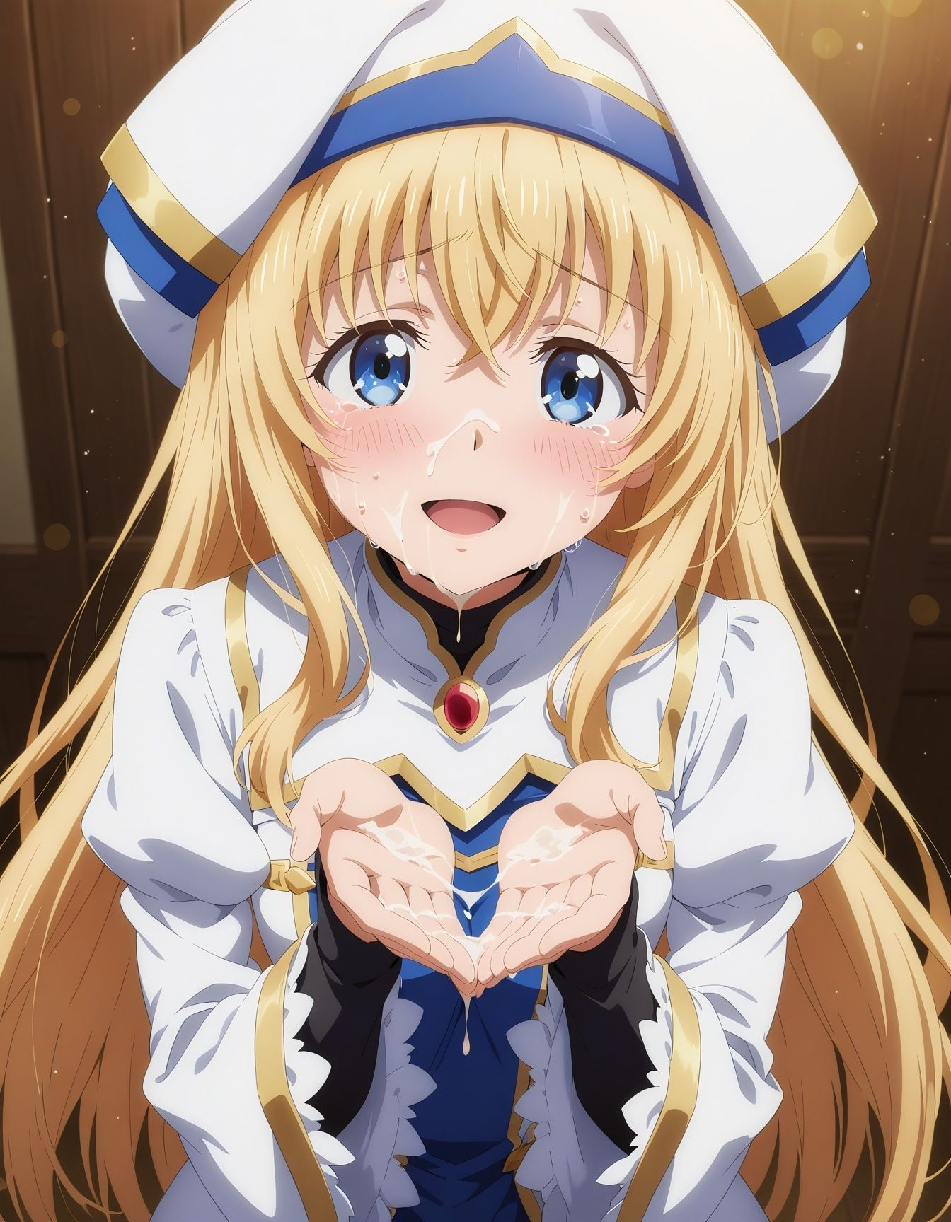 女神官と、いっぱいエッチなじかん - サンプル画像 5