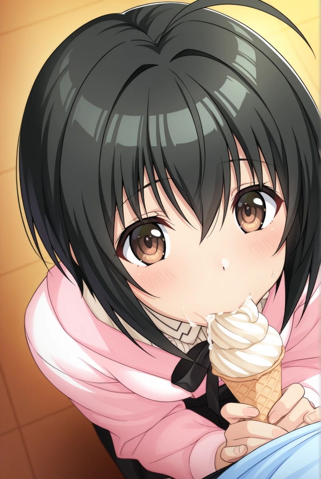 虹かけ誌  アイドルマスター  イラスト集42   小日向美穂  デートだよね？ - サンプル画像 2