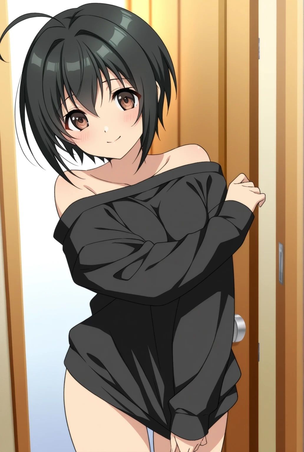 虹かけ誌  アイドルマスター  イラスト集42   小日向美穂  デートだよね？ - サンプル画像 3