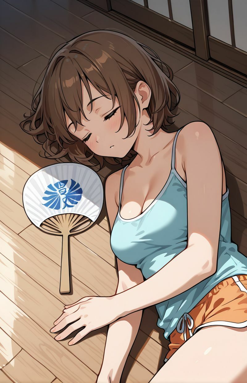 田舎に里帰りした夏休みー暇を持て余した僕は幼なじみと毎日理性ぶっ飛び汗だく交尾 - サンプル画像 10