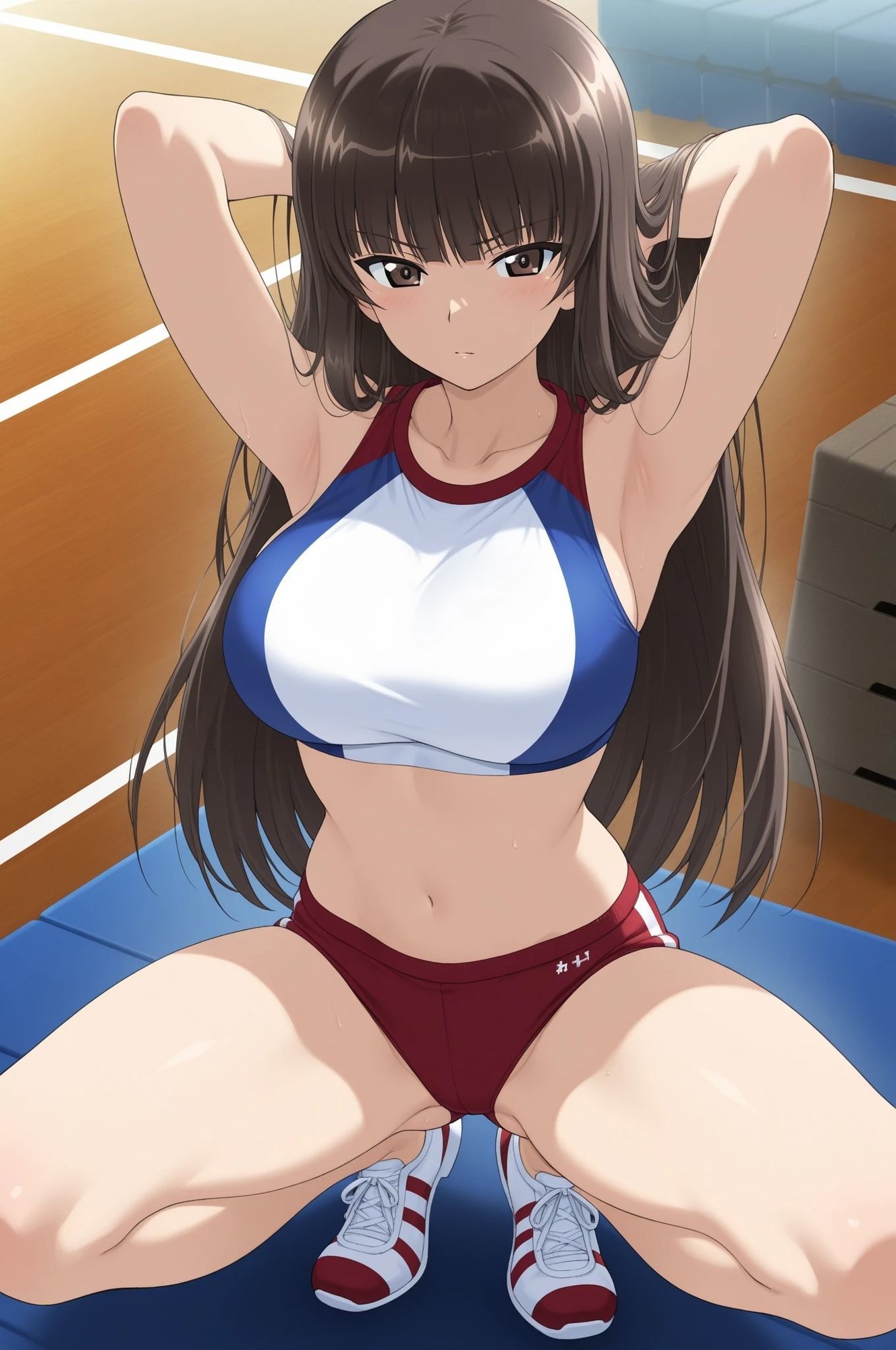 虹かけ誌   ガールズ＆パンツァー  イラスト集24 西住しほ    ギャラクシーな母と笑いなさい - サンプル画像 5
