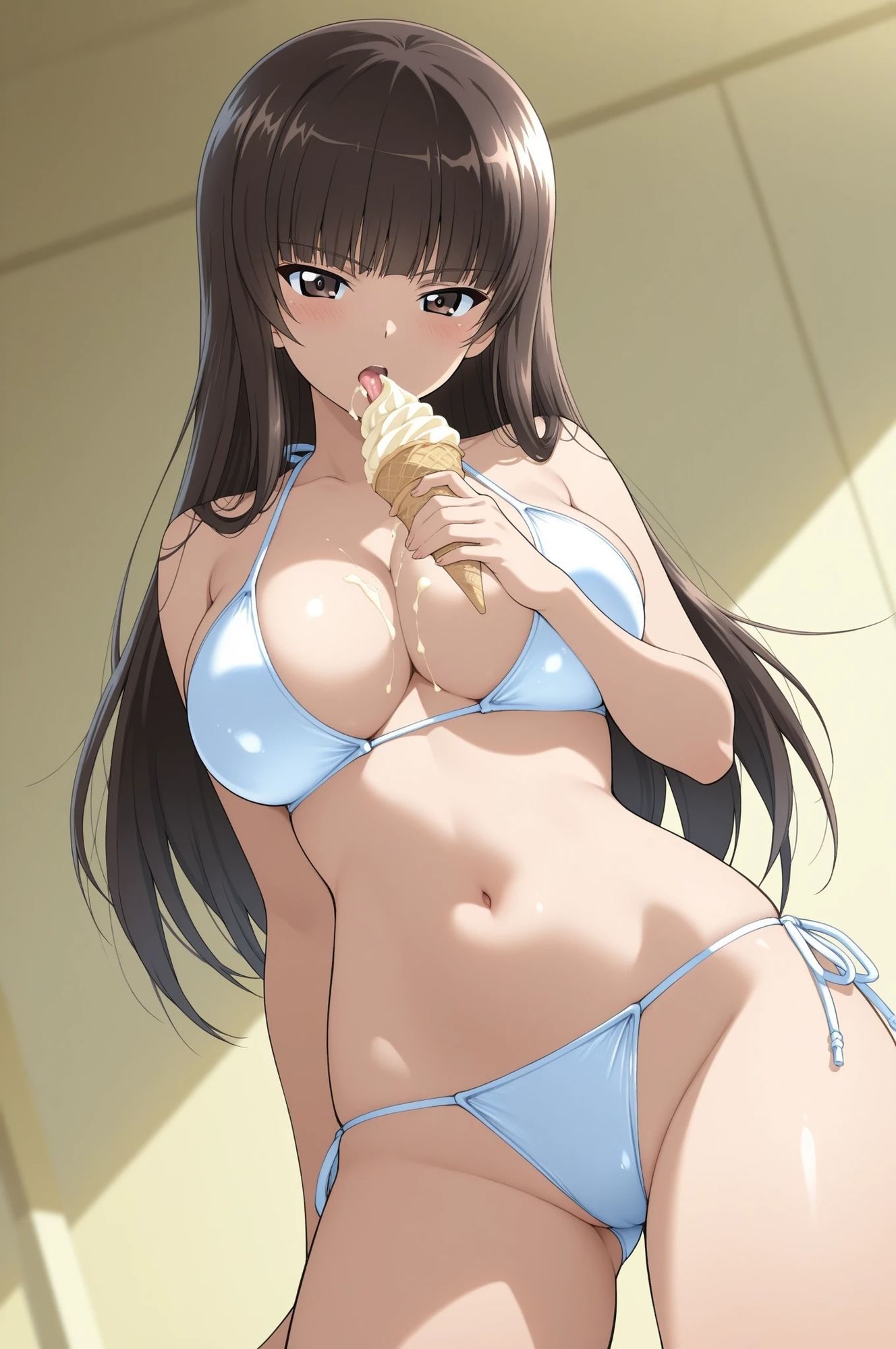 虹かけ誌   ガールズ＆パンツァー  イラスト集24 西住しほ    ギャラクシーな母と笑いなさい - サンプル画像 7