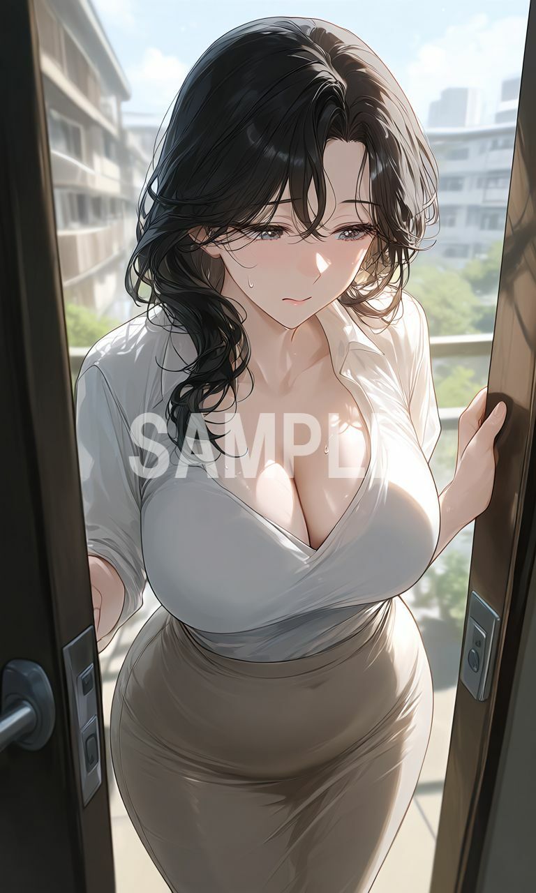 回覧板の最後に書かれた名前 ―逃げ場のない人妻― - サンプル画像 1