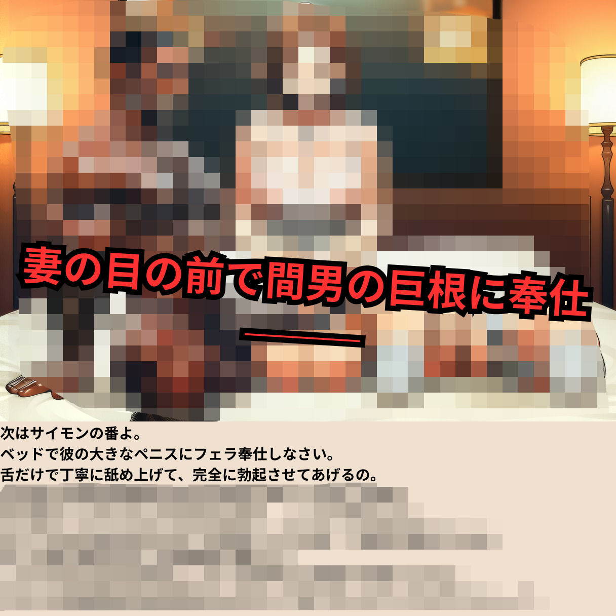 寝取られマゾ夫物語 3  四肢切断編 - サンプル画像 6