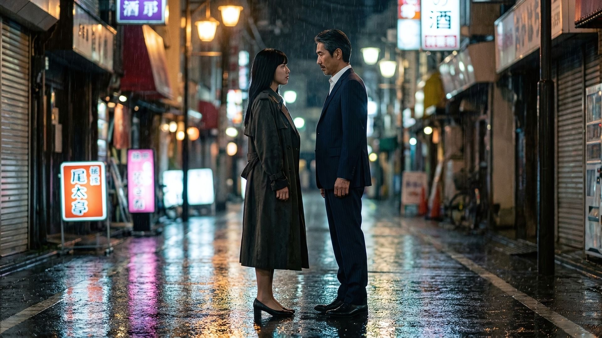 【シニア恋愛】雨の夜、52歳の僕が選んだ「さよなら」の愛し方... 31歳バツイチの彼女を光へ - サンプル画像 1