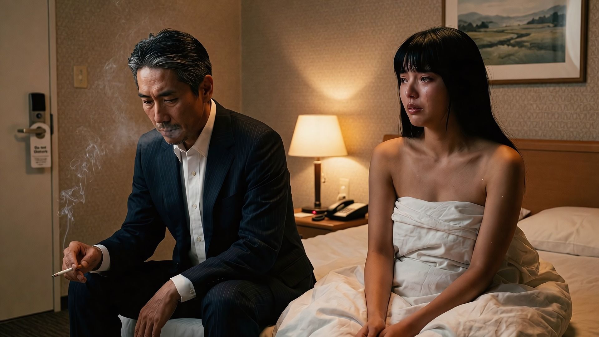 【シニア恋愛】雨の夜、52歳の僕が選んだ「さよなら」の愛し方... 31歳バツイチの彼女を光へ - サンプル画像 6