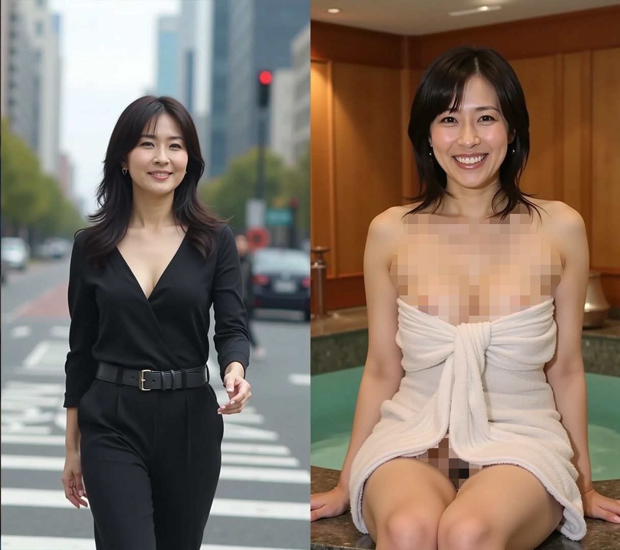 MAGAZINE point 街角ストリートスナップ56人  気になるあの子のマ〇毛ボーボーおま〇こ指で広げてもらいました - サンプル画像 5
