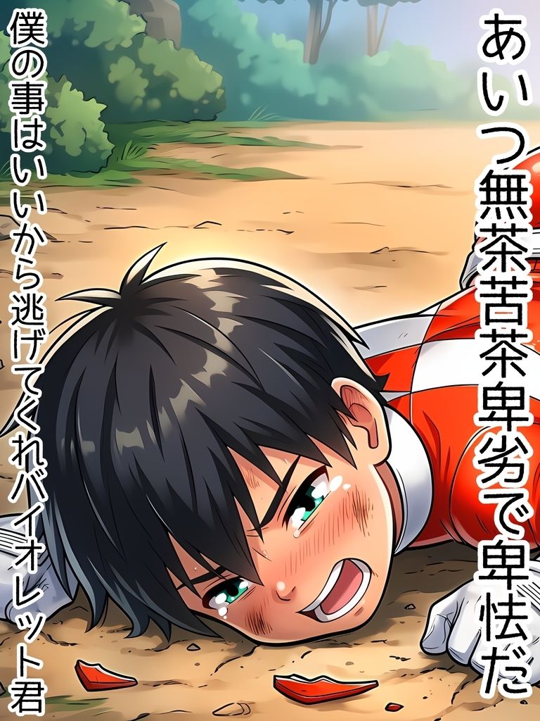 超重戦士バリオン  第二話  僕の相棒と妹と先生達戦闘員と怪人に改造堕  バリオンバイオレットと妹達が触手中出し受精托卵妊娠妊婦臨月ボテ腹アヘ顔戦闘員改造怪人破水出産 - サンプル画像 4
