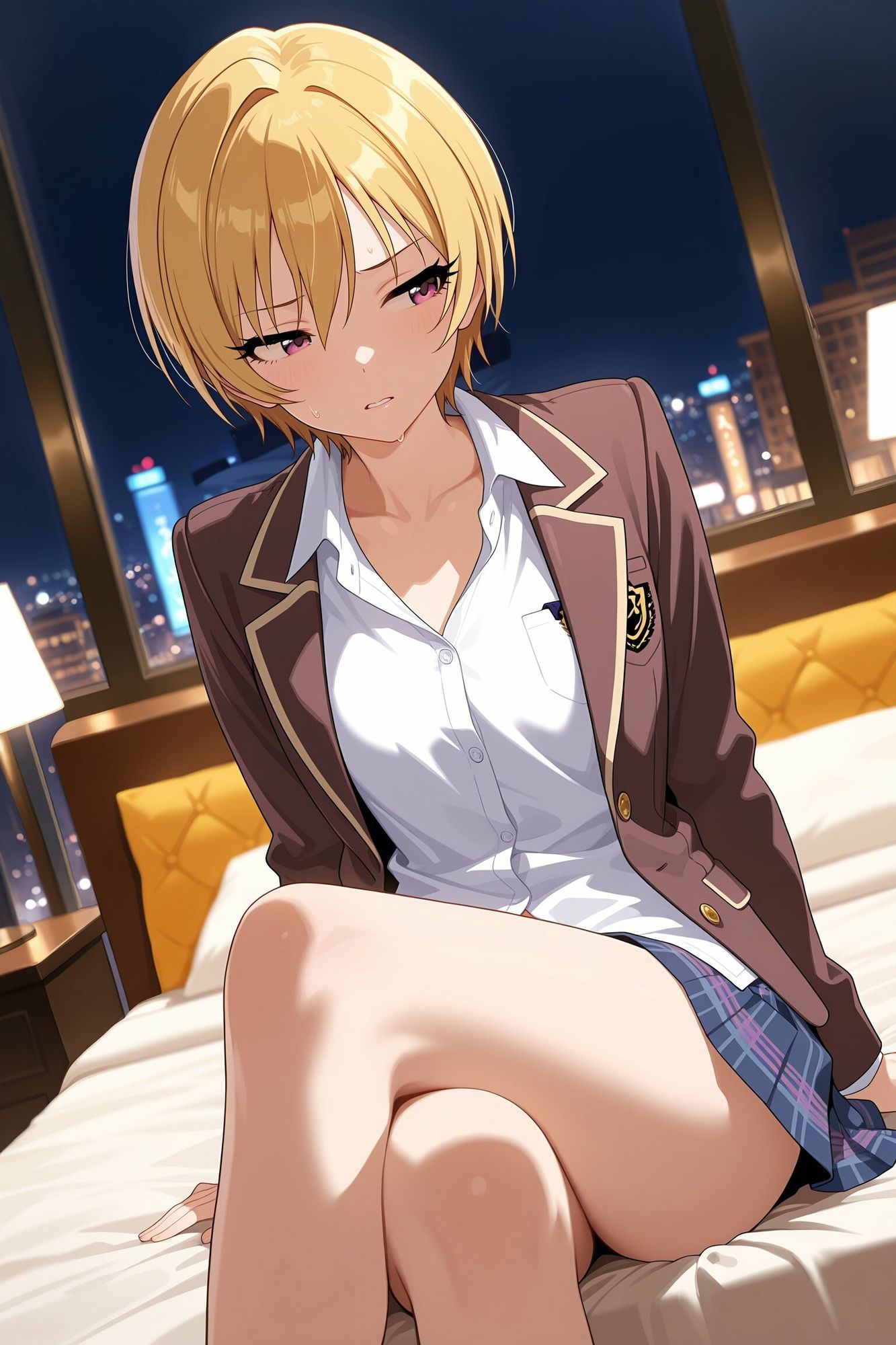 ア○ドルマ○ター シャ○ニーカ○ーズ 〜才能を潰されたアイドル達〜【樹里＆夏葉編】 - サンプル画像 1