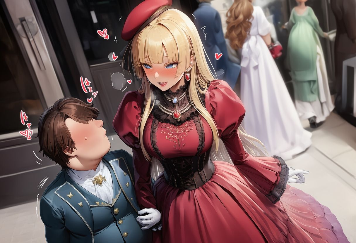 麗しの○リィタドレス許嫁を手に入れた貴族おぼっちゃま - サンプル画像 6