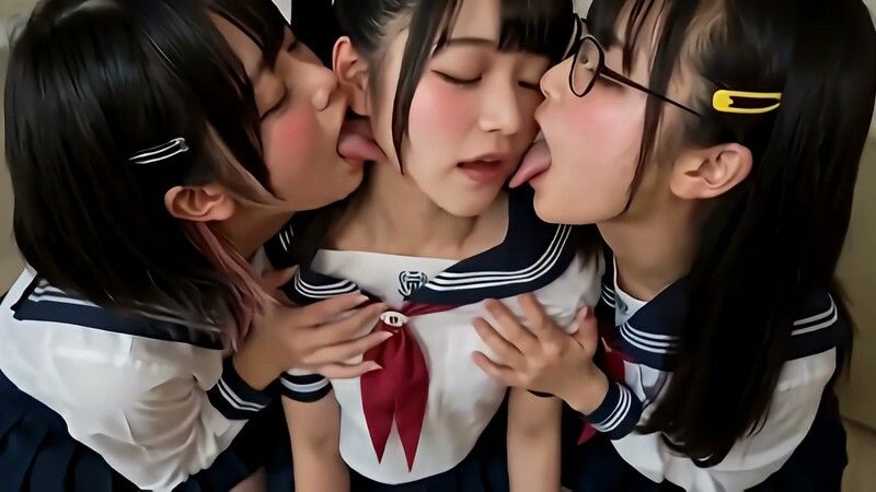 【レズ83連発・40分超/3Pあり】フルボイス百合キスコレクション〜JK・アイドル・キャバ嬢・コスプレの濃厚ディープキス・疑似セックス詰め合わせ〜 - サンプル画像 3