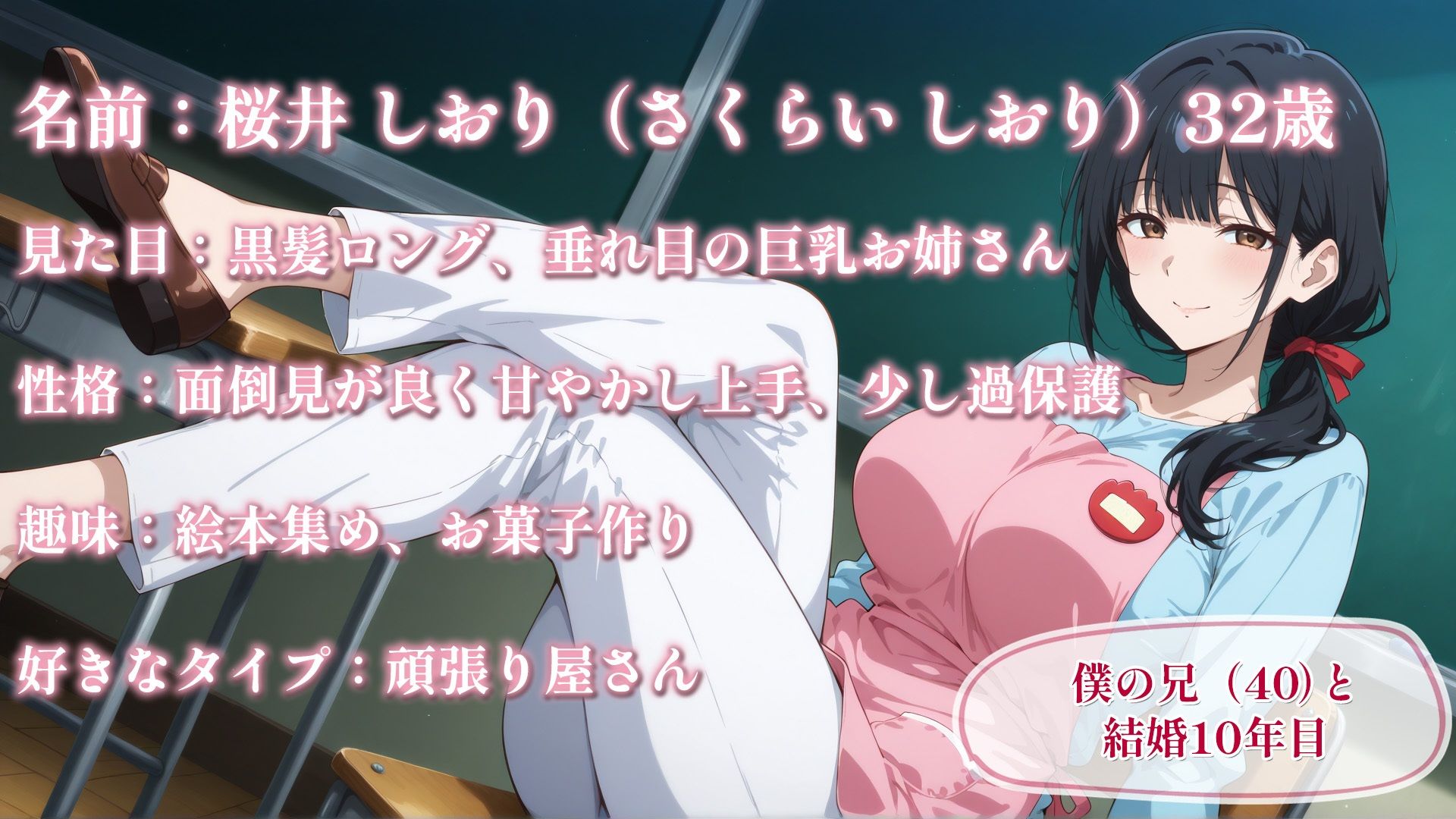 社畜の僕を、保育士の義姉が夜の○○○で独占あまあまセックスしてくれた一部始終 - サンプル画像 1
