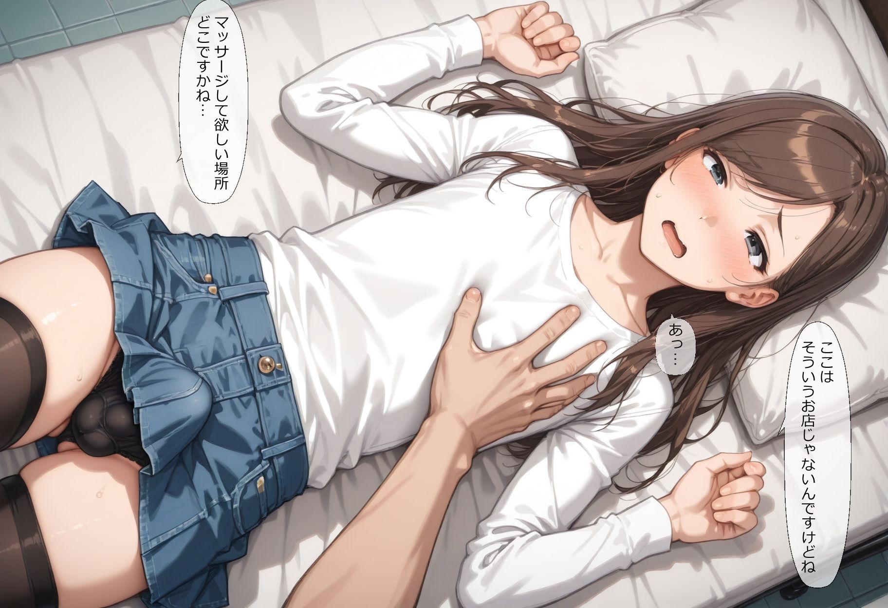 【女装】沙也加の場合08 〜マッサージ〜 - サンプル画像 2