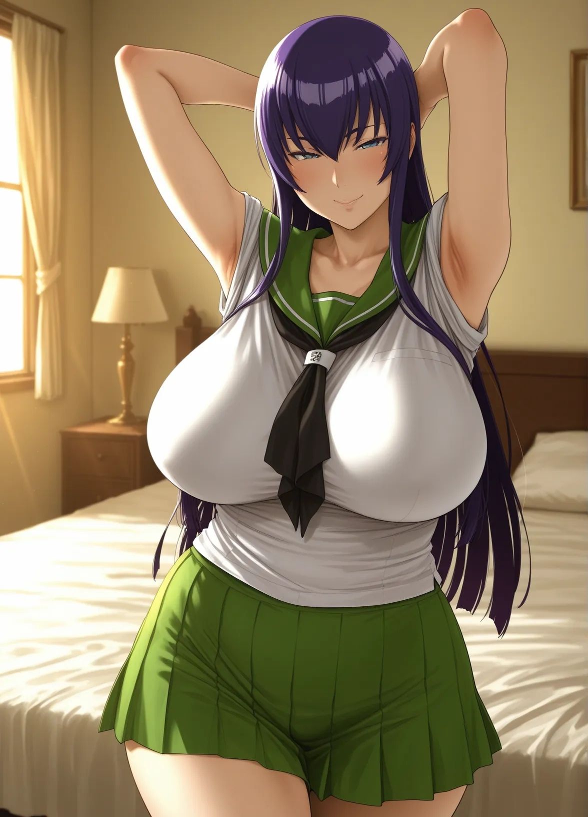 毒島〇子 ムチムチな年上女性とお泊りえっち - サンプル画像 7