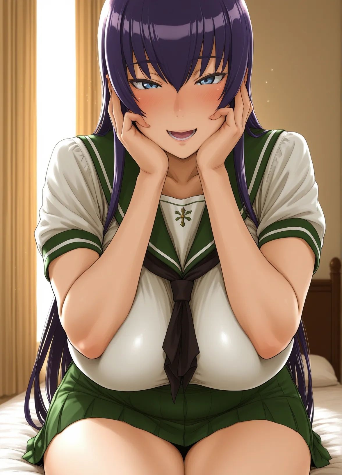 毒島〇子 ムチムチな年上女性とお泊りえっち - サンプル画像 8