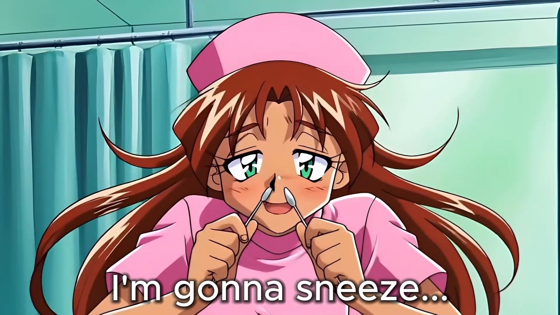 ナース de ハクション2（くしゃみアニメ）/ Nurse de Achoo 2 （Sneeze Animation） - サンプル画像 2