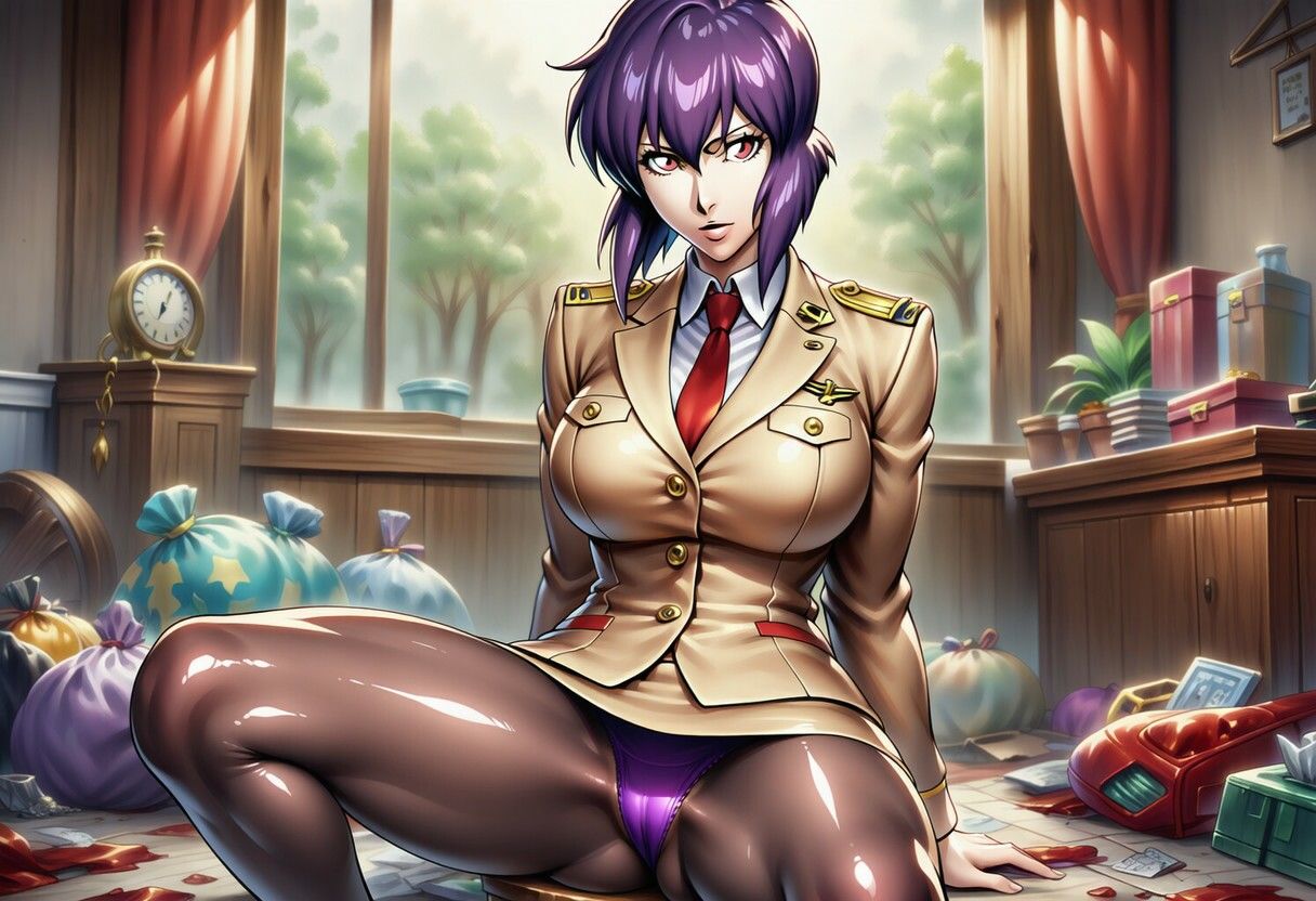 コスプレデリヘル嬢に催●かけてみた！  軍人上がりのメスゴリラ女上官編 - サンプル画像 1