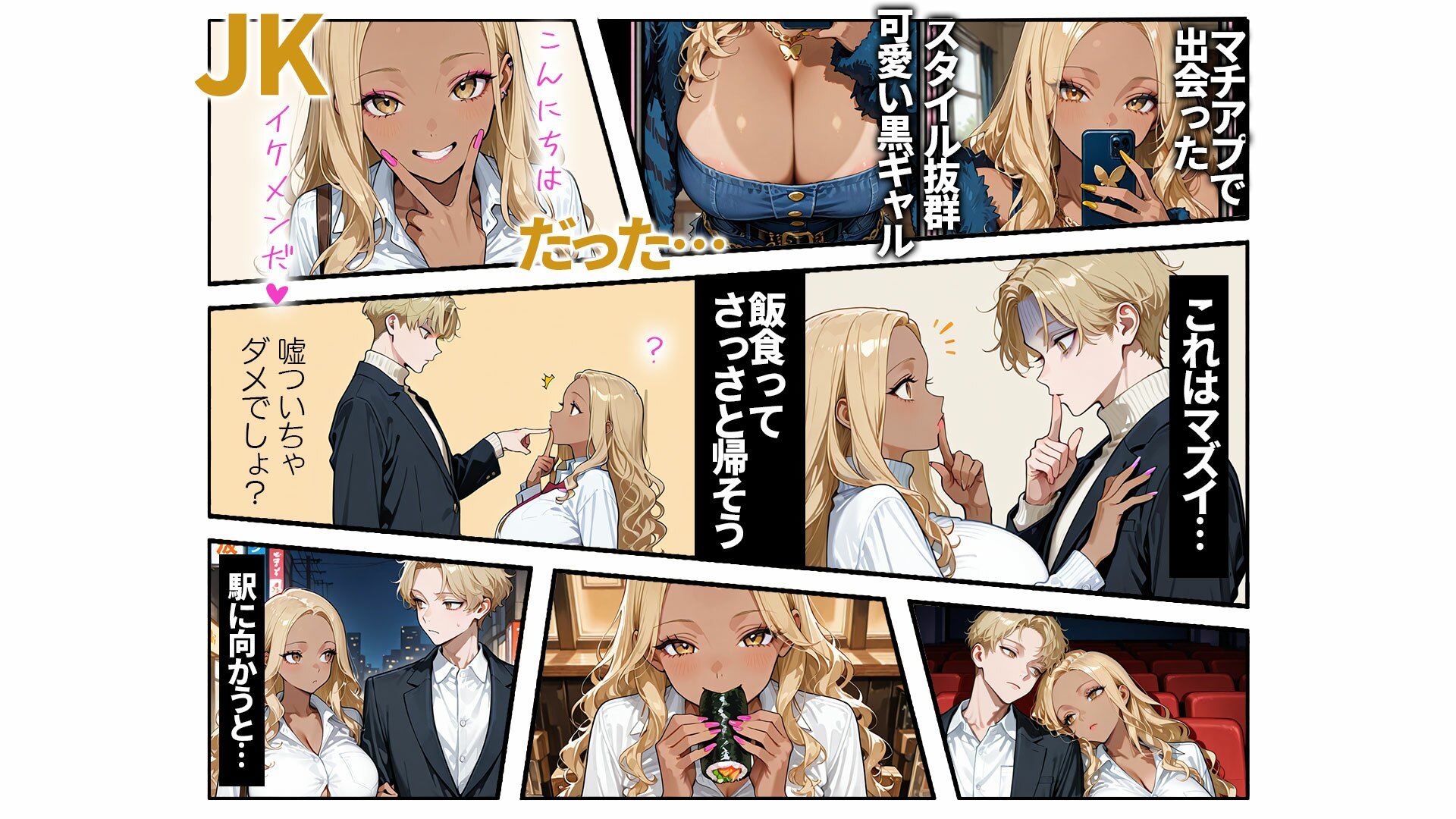 強がり黒ギャルが俺にだけ甘々になるまで - サンプル画像 5
