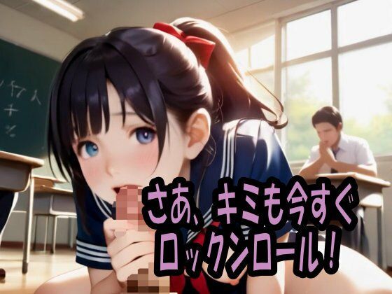 【4K ASMR Video】学園天国・ぶっかけハイスクール  ロックンロール - サンプル画像 10