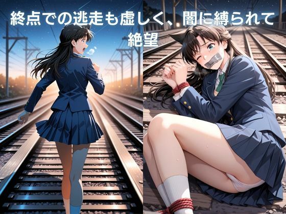 寝入る標的 〜終電車内での屈辱〜 毛〇蘭 名探偵コ〇ン - サンプル画像 7