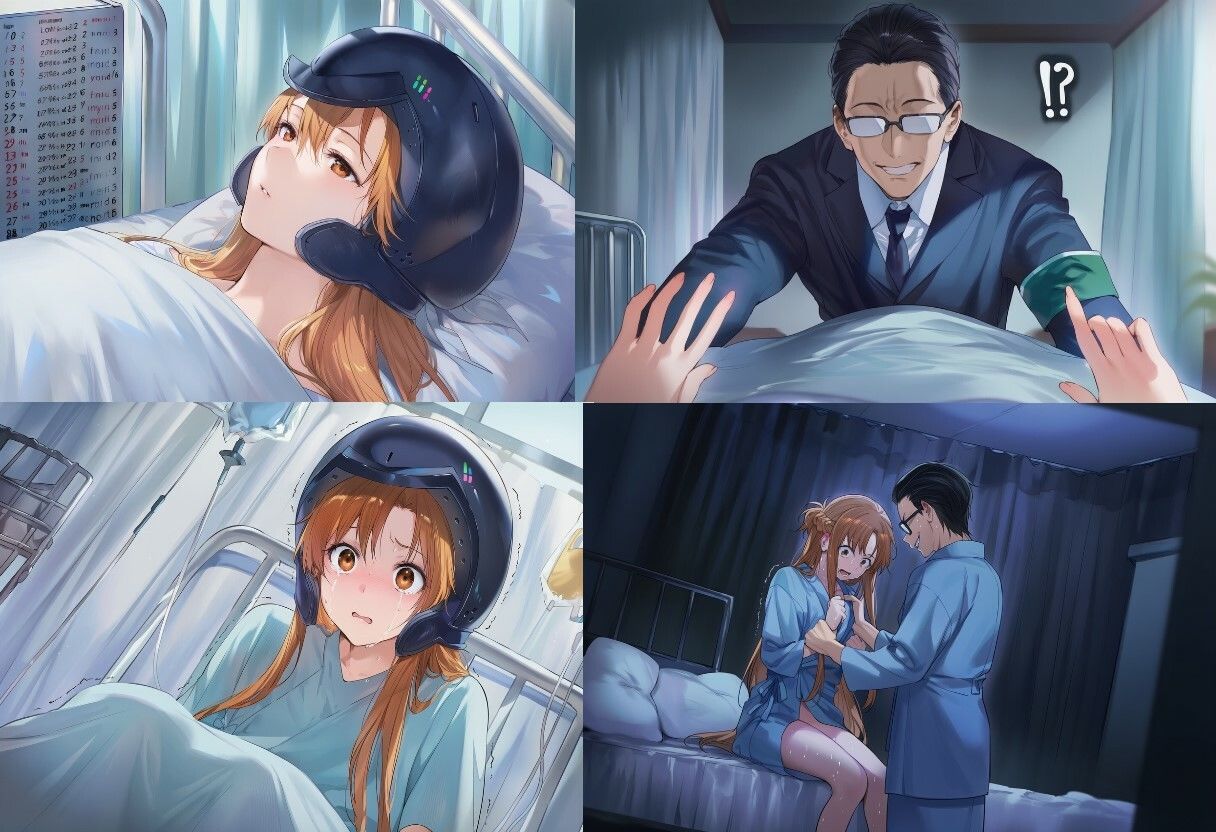 アスナレ〇プ集 - サンプル画像 4
