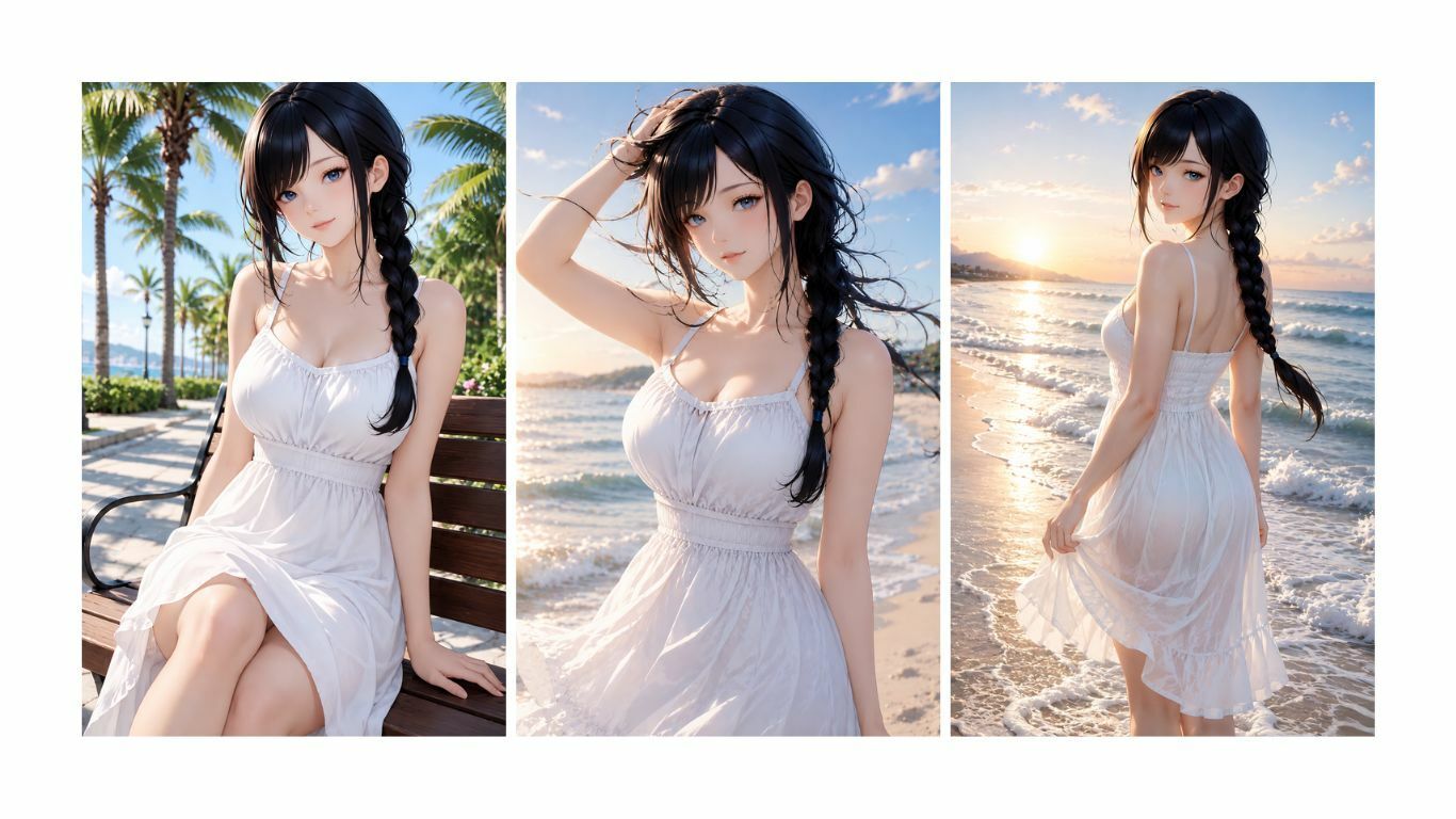 Five Colors Summer Memories 〜海辺の休日〜 Vol.1 海堂蒼海 - サンプル画像 1