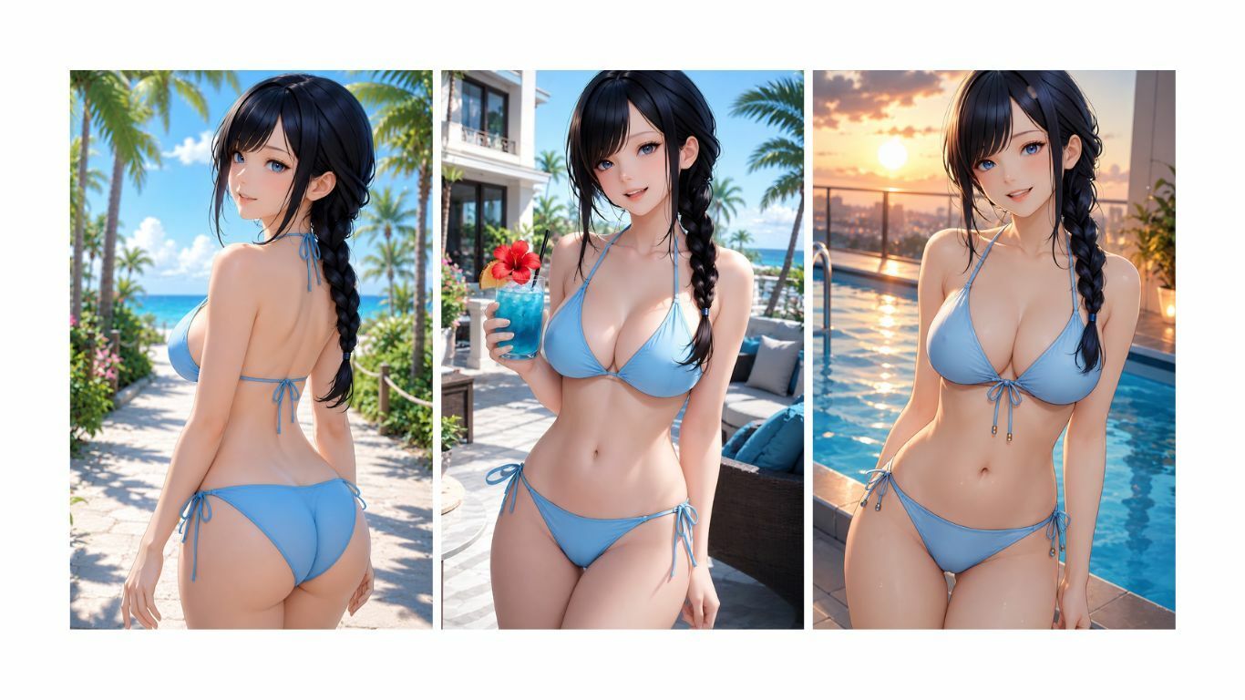 Five Colors Summer Memories 〜海辺の休日〜 Vol.1 海堂蒼海 - サンプル画像 2