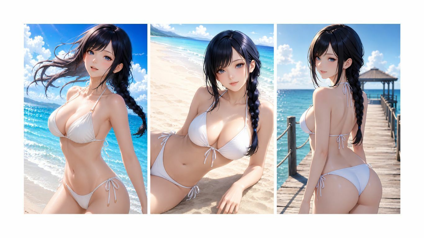 Five Colors Summer Memories 〜海辺の休日〜 Vol.1 海堂蒼海 - サンプル画像 3