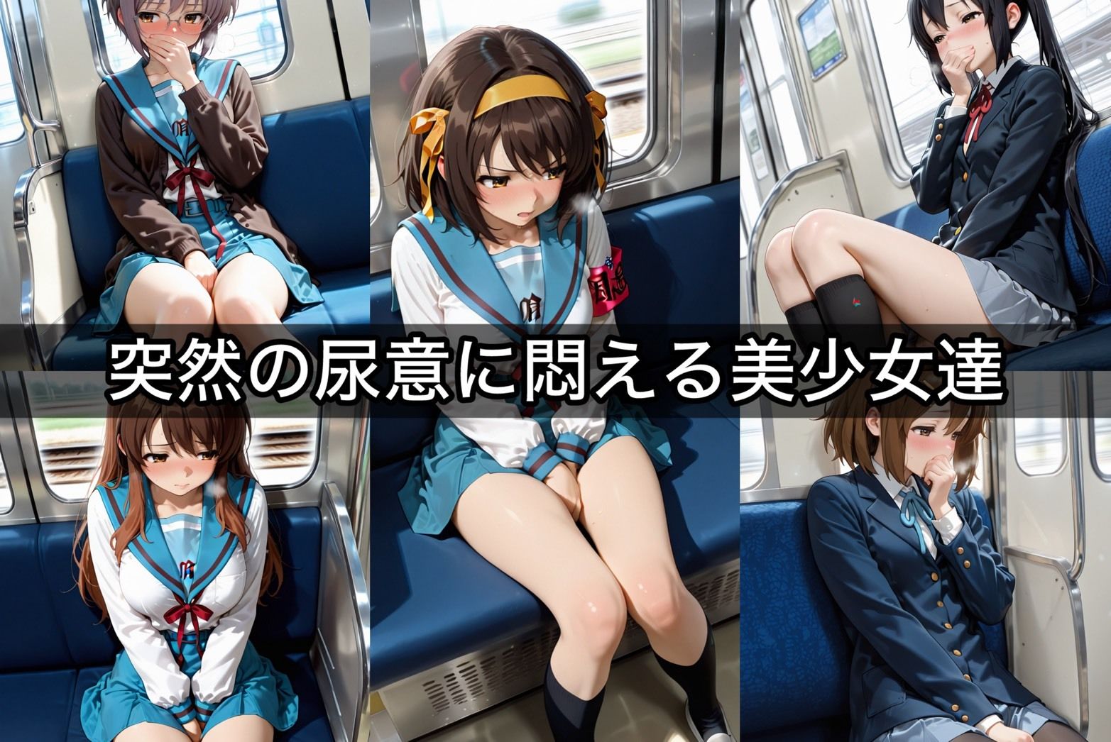 お漏らししちゃっただけなのに  女子校生編3 - サンプル画像 1