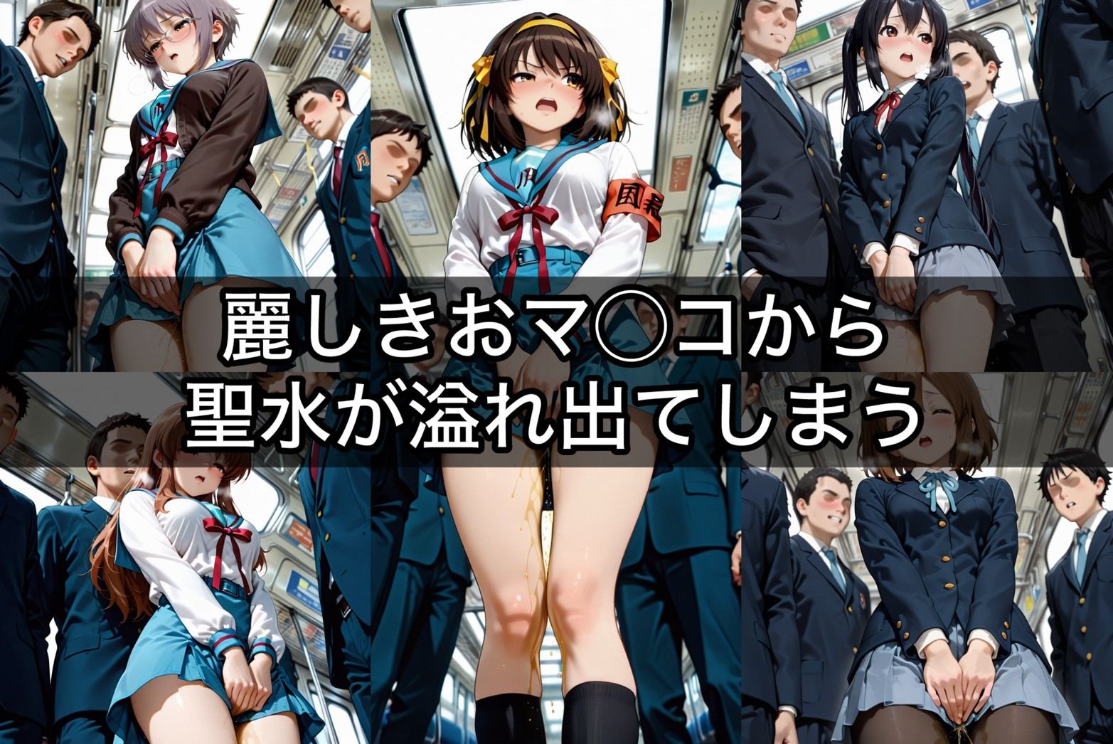 お漏らししちゃっただけなのに  女子校生編3 - サンプル画像 2