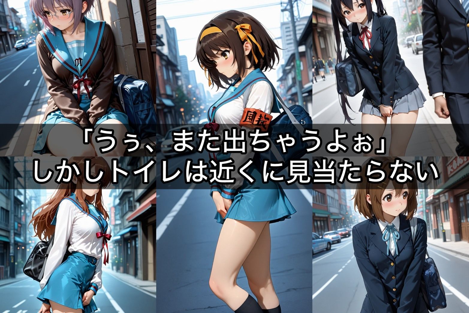 お漏らししちゃっただけなのに  女子校生編3 - サンプル画像 3