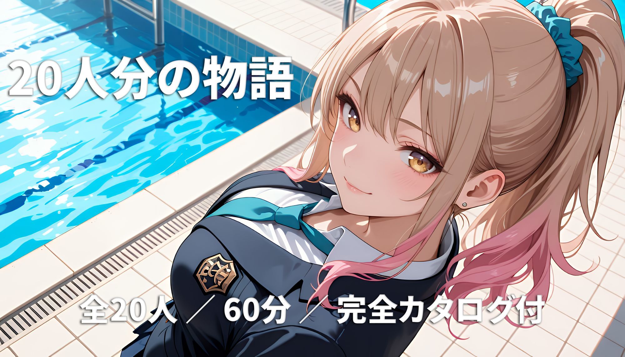 放課後の秘密  学校中の制服JK20人  〜60分濃厚SEX〜 - サンプル画像 10
