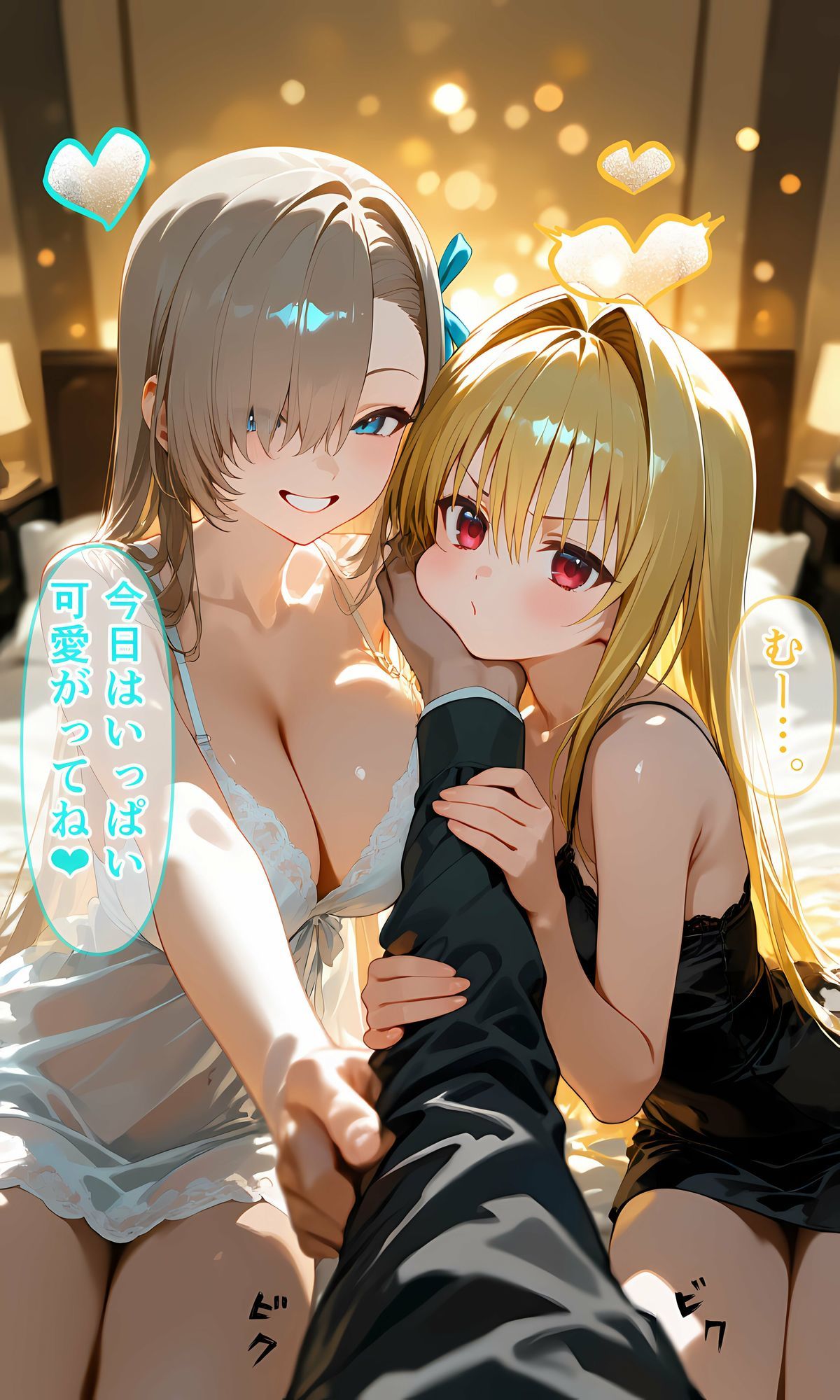 アスナちゃんとヤミちゃんのソープ3Pコース - サンプル画像 2