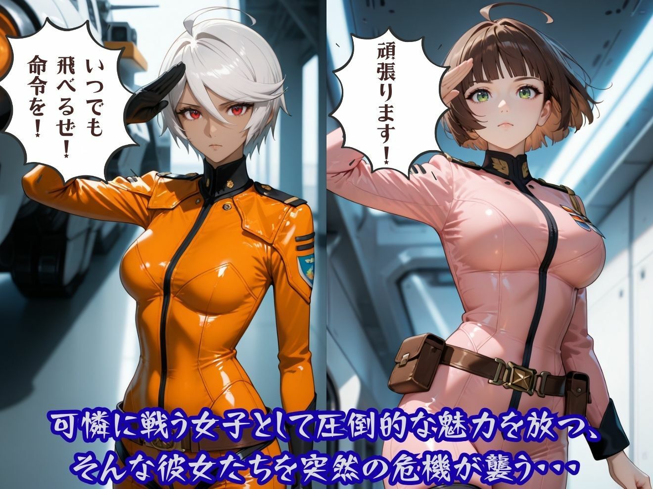 異種姦ヒロイン凌●〜宇宙戦艦ヤ〇ト編〜 - サンプル画像 2