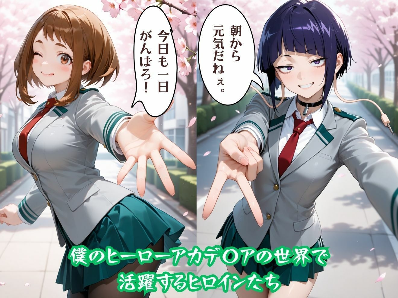 異種姦ヒロイン凌●〜ヒロアカ編〜 - サンプル画像 1